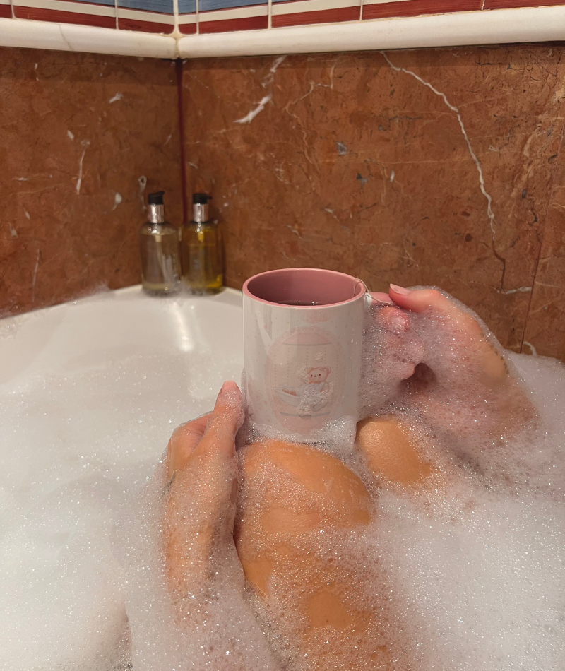 Me Time Mug in Bubble Bath